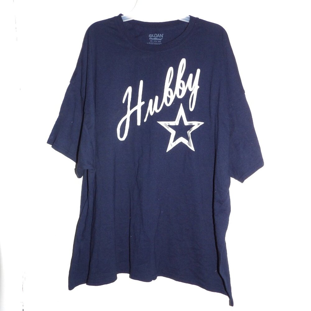 Gildan Dry-Blend Navy Blue T-Shirt Men's 3 XL